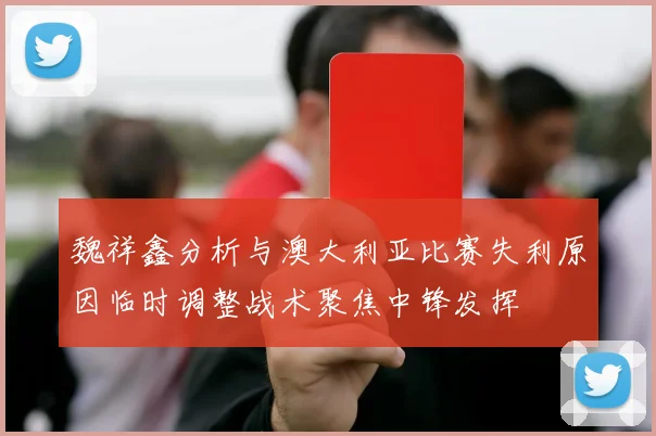 魏祥鑫分析与澳大利亚比赛失利原因临时调整战术聚焦中锋发挥